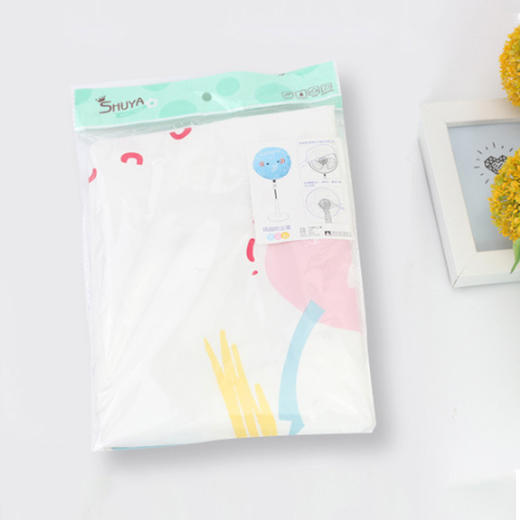 【防水防尘风扇罩】清新可爱花朵风扇罩全包式圆形台扇套落地电风扇防尘罩 商品图3