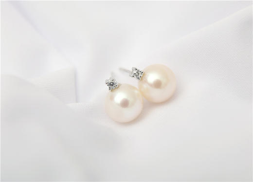 Pearl moments925银 小王妃珍珠耳钉 LITTLE QUEEN 商品图7