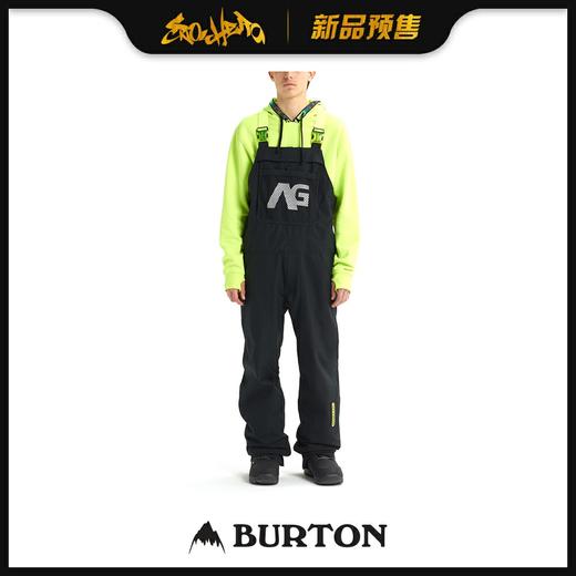 BURTON 1920 MNS M AG ICE OUT BIB TRUE BLACK M 商品图0