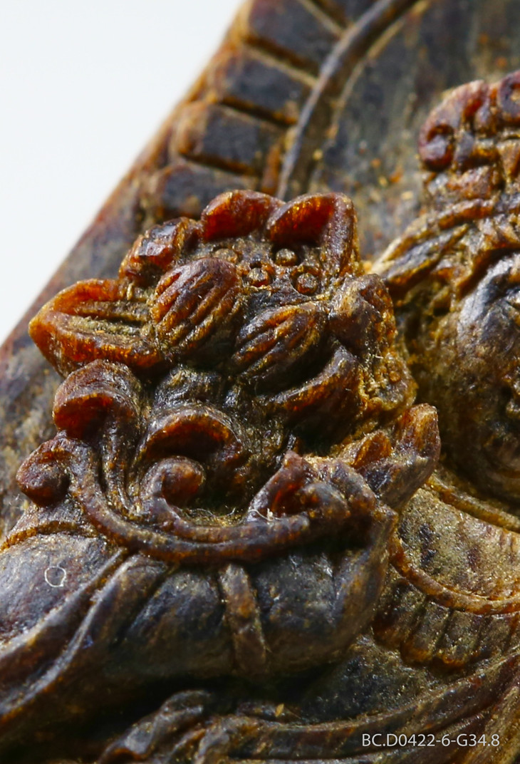 白奇楠沉水密宗观音2088g