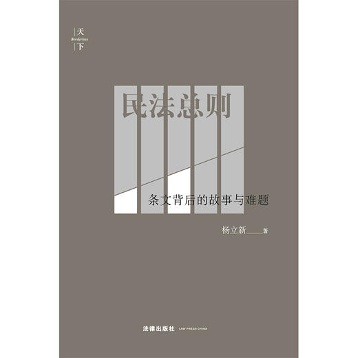 民法总则：条文背后的故事与难题 杨立新著 商品图1