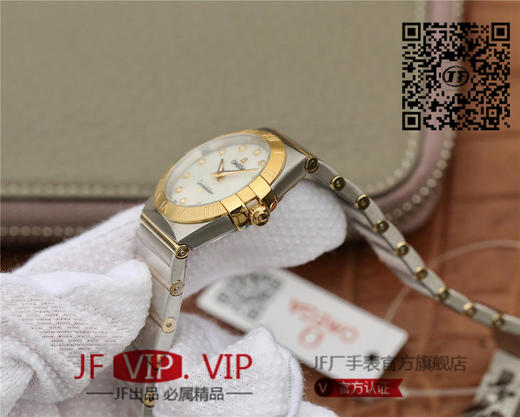 TW欧米茄女款星座系列27mm石英腕表 ，每个零件都是原装一比一开模 商品图7