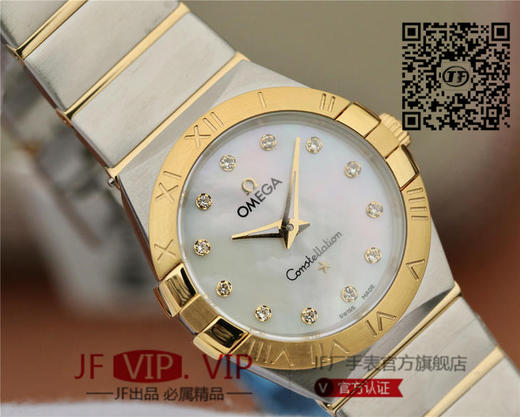 TW欧米茄女款星座系列27mm石英腕表 ，每个零件都是原装一比一开模 商品图5