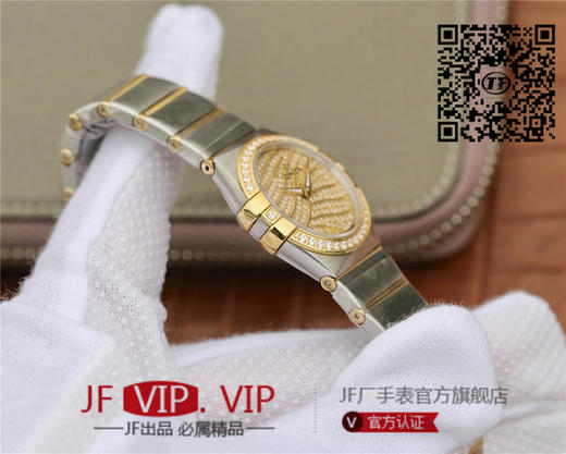 TW欧米茄女款星座系列27mm石英腕表 ，每个零件都是原装一比一开模 商品图5