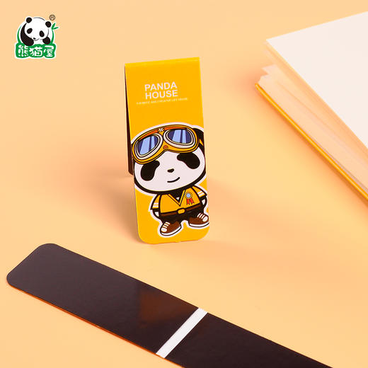 熊猫屋PANDAHOUSE磁性书签 儿童主题文具礼品 商品图4