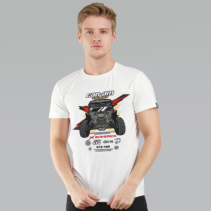 [39.9元1件] CAN-AM独行侠UTV沙漠越野功能车个性印花系列短袖T恤 NMT-0938