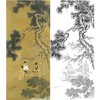 陈少梅竖幅工笔山水人物白描底稿-《诗会》-多种白描尺寸可选-CR66 商品缩略图0