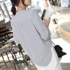 裁缝学苑 AW22宽松衬衣v领上衣1:1实物服装纸样剪裁图纸牛皮纸样 商品缩略图1