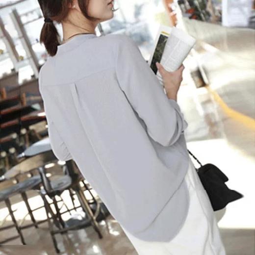 裁缝学苑 AW22宽松衬衣v领上衣1:1实物服装纸样剪裁图纸牛皮纸样 商品图1