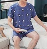 M38男夏天短袖人造棉绸套装家居服1:1实物服装纸样图纸牛皮纸样 商品缩略图0