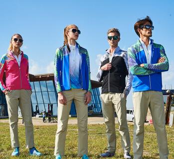 五彩立领开衫外套 商品图1