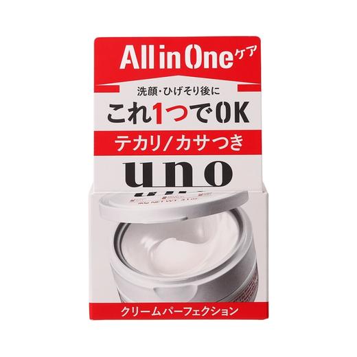 【一瓶解决男神护肤】SHISEIDO 资生堂 UNO吾诺 多效合一清爽控油男士面霜 90g 商品图1