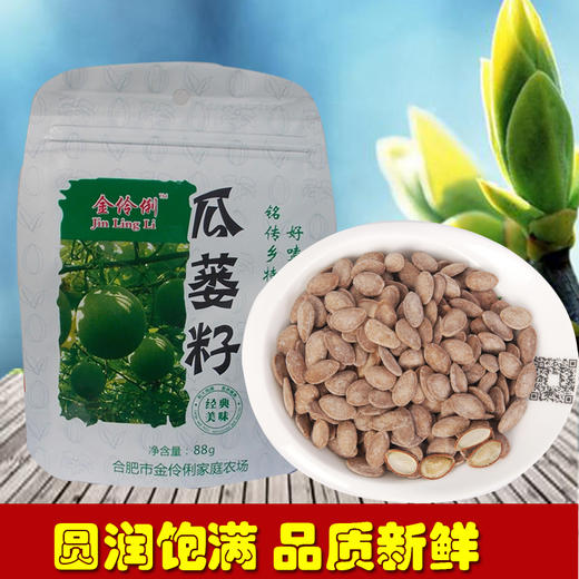 金伶俐瓜蒌籽原味88g（扶贫产品） 商品图0