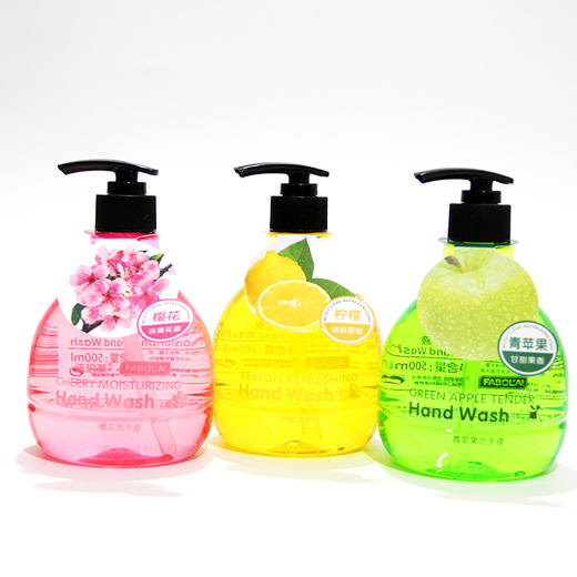 法珀莱玫瑰樱花青苹果柠檬洗手液  500g  洗护系列 商品图0