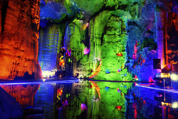 宝晶宫溶洞门票天宫玻璃桥狮子山天梯520双人活动票