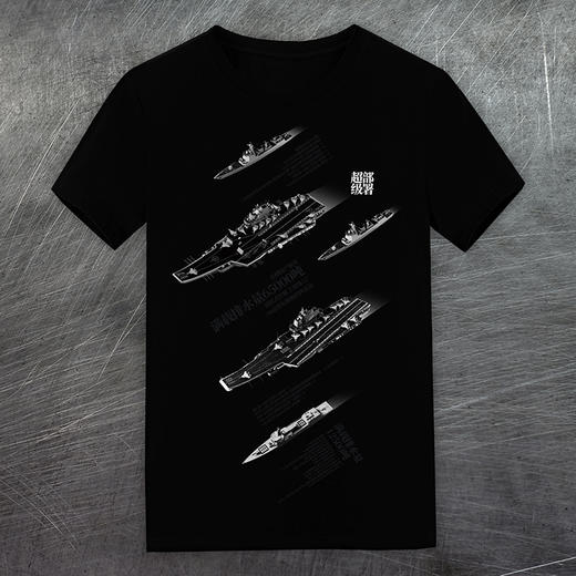 【军武出品】双航母大舰队海军文化T恤 商品图5