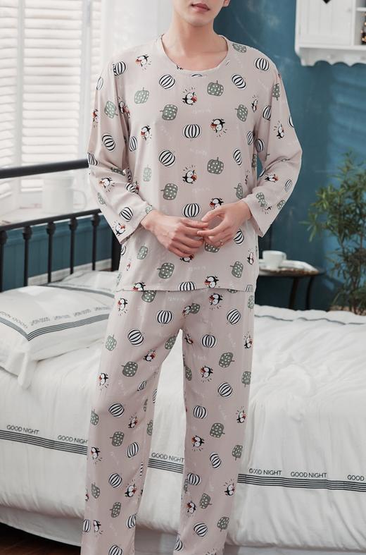 学苑 M39男士春夏季人造棉绸家居服1:1实物服装纸样图纸牛皮纸样 商品图2