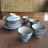刀字青花茶器（五件套，七八十年代） 商品缩略图1