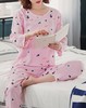 AW28女春夏季人造棉绸睡衣家居服1:1实物服装纸样图纸牛皮纸样 商品缩略图1