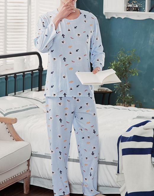学苑 M39男士春夏季人造棉绸家居服1:1实物服装纸样图纸牛皮纸样 商品图3
