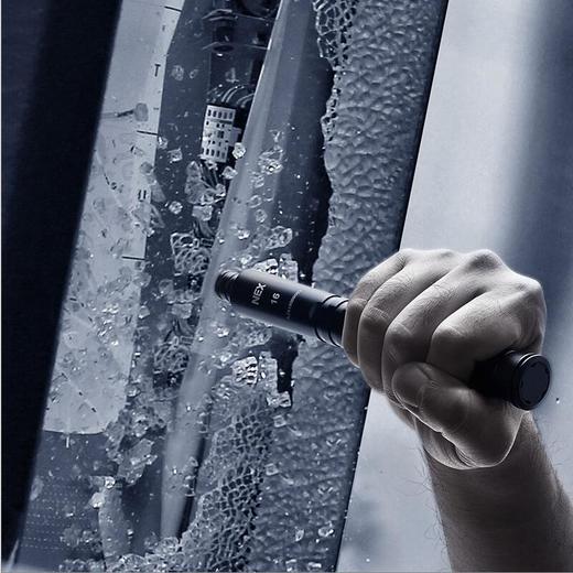 现货！纳利德NEX防身机械伸缩棍、特工便携甩棍抱夹、带攻击头可破窗！防卫三节棍！ 商品图3