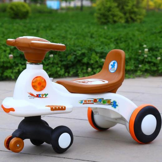 【儿童玩具】儿童扭扭车 宝宝手推车滑行助步车带音乐带灯光四轮溜溜车 商品图1
