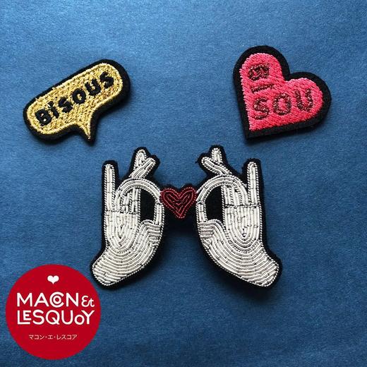 北京仓｜Macon & Lesquoy-Heart In Hands-胸针［法国设计师 ］ 商品图1
