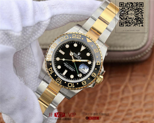 EW劳力士水鬼【GMT-Master II 】是劳力士zui热卖的表款之一 搭配真陶瓷圈口铂金字体 2836机芯质量稳定可靠 直径40mm 原装一比一开发 商品图2