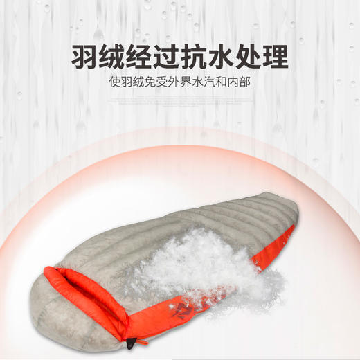 sea to summit 专为女性设计 保暖轻量羽绒睡袋 蓬松度850+ FM系列 2019款 商品图3