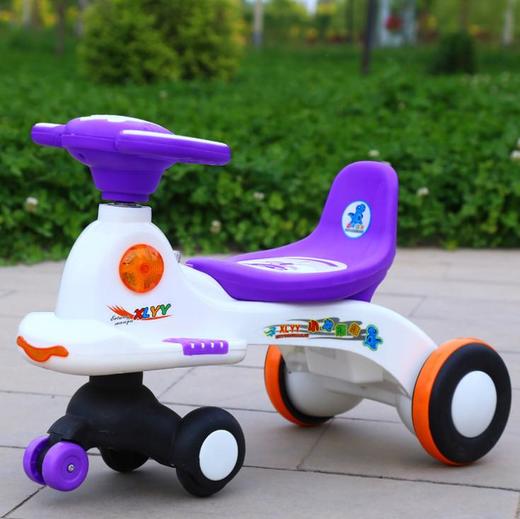 【儿童玩具】儿童扭扭车 宝宝手推车滑行助步车带音乐带灯光四轮溜溜车 商品图2