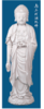 阿弥陀佛卷轴像·蓝底白瓷（小挂轴24×60厘米） 商品缩略图0