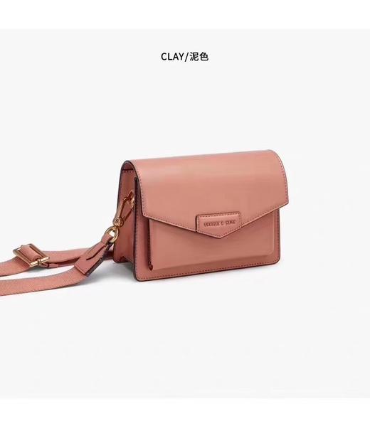 【授权产品】Charles&Keith小ck2-6858新加坡限定宽带斜挎包百搭邮差包信封包 商品图2