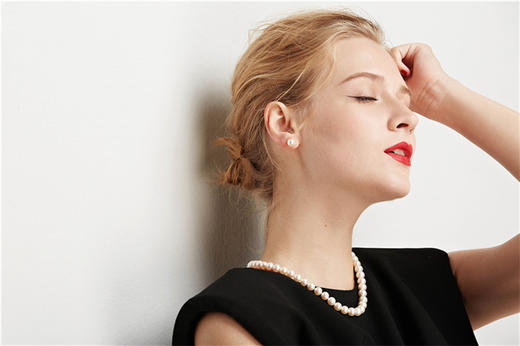 Pearl moments 珍珠项链耳环套装2号（多规格) 商品图6