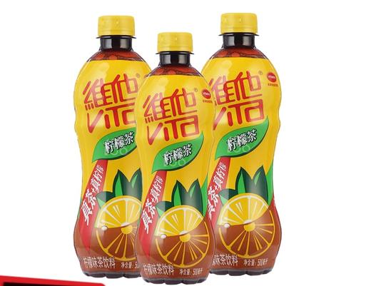维他瓶装柠檬茶500ml真茶真柠檬