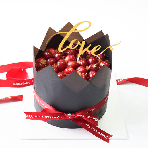 挚爱love -海盐巧克力裸蛋糕 商品图0