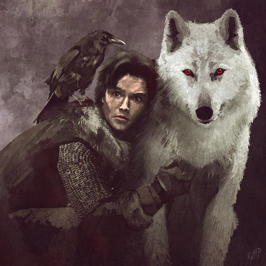 北京仓｜Pyrrha-权力游戏-Bran Stark-三眼乌鸦 先知智者 护身符 项链 ［加拿大设计师］ 商品图4