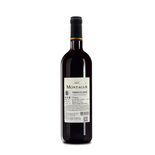 整箱特惠装 梦德娇梅铎克红葡萄酒 Montagure Haut Medoc 750ml*6 商品图2