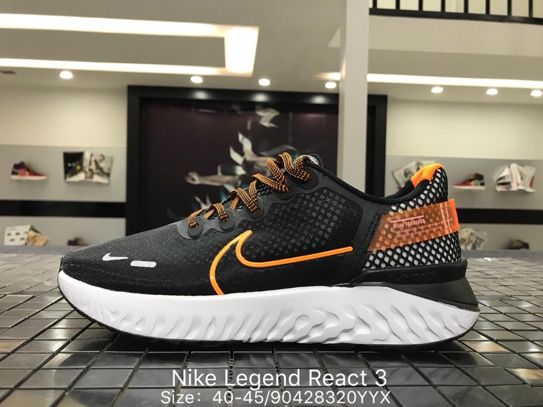 nike legend react 3 run fearless