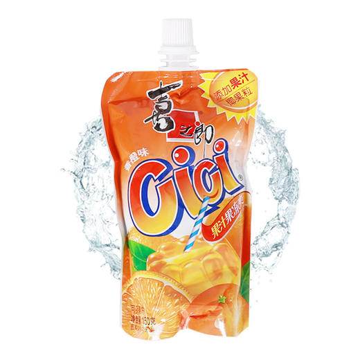 喜之郎150ml香橙味果冻爽