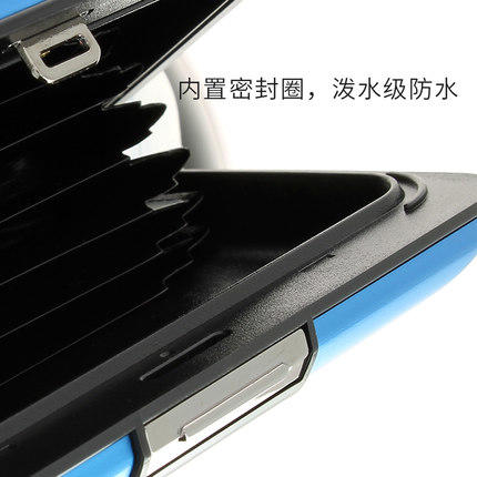 法国欧夹OGON防水卡盒时尚商务防盗刷铝制金属卡包城市系列 商品图6