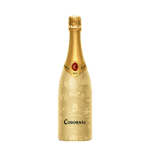 西班牙原瓶进口起泡酒 科多纽金标起泡葡萄酒 Codorniu Barcelona Sleever Edition 单支装750ml 商品图1