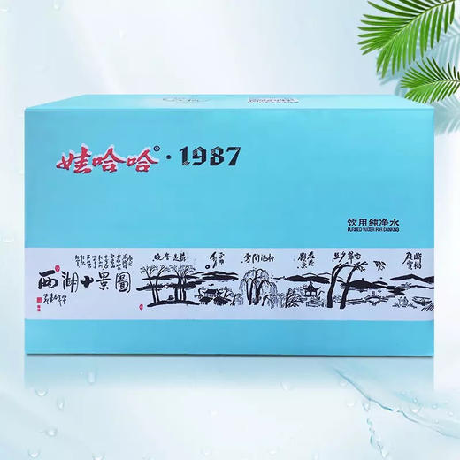 新货 金钻娃哈哈纯净水550ml*24瓶整箱矿泉水 商品图0