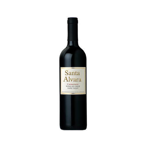 智利原瓶进口红酒 桑塔奥拉卡门乐干红葡萄酒 Santa Alvara Carménère 单支装750ml 商品图1