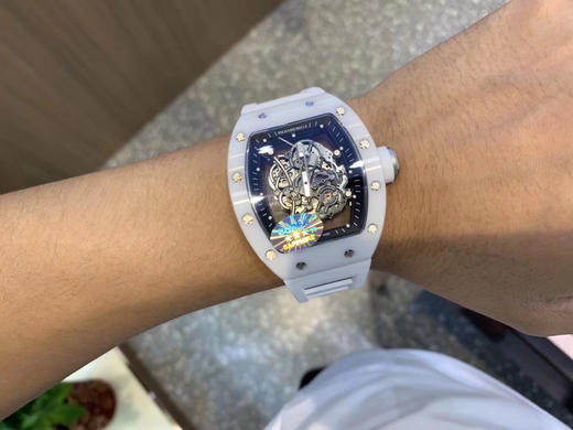 Richard Mille 理查德·米勒KV版本RM055 表圈和底盖采用纳米陶瓷复合材料 商品图8