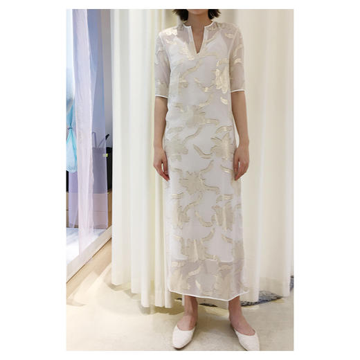 CG｜Long Silk Tunic set [真丝长袖连衣裙 套装] 商品图6