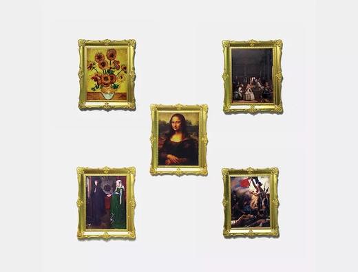 【徽章款】联邦走马文艺徽章【名画系列1】 商品图0