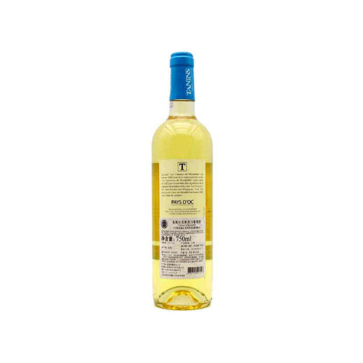 【双支特惠装】法国原瓶进口白葡萄酒 泰妮丝苏维浓干白葡萄酒 Tanins Sauvignon Blanc 750ml*2 商品图1