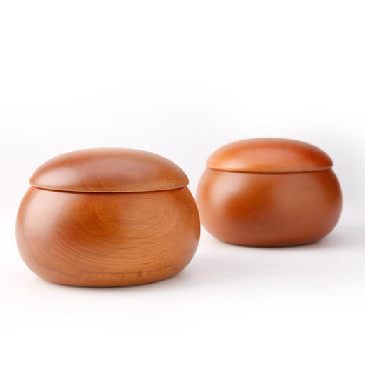 欧洲白榉木围棋罐 商品图1