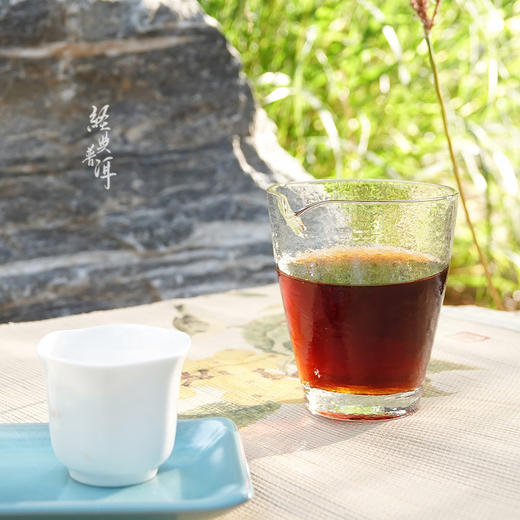 2017年经典十年.亦如是传奇 高端古树普洱熟茶 十周年纪念款 商品图2