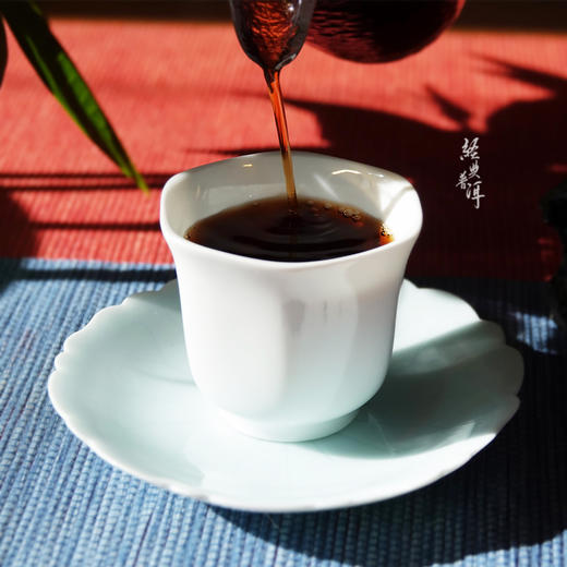 2015天授堂7562 精品熟茶 轻发酵 石昆牧老师定制系列 生态春茶 商品图2